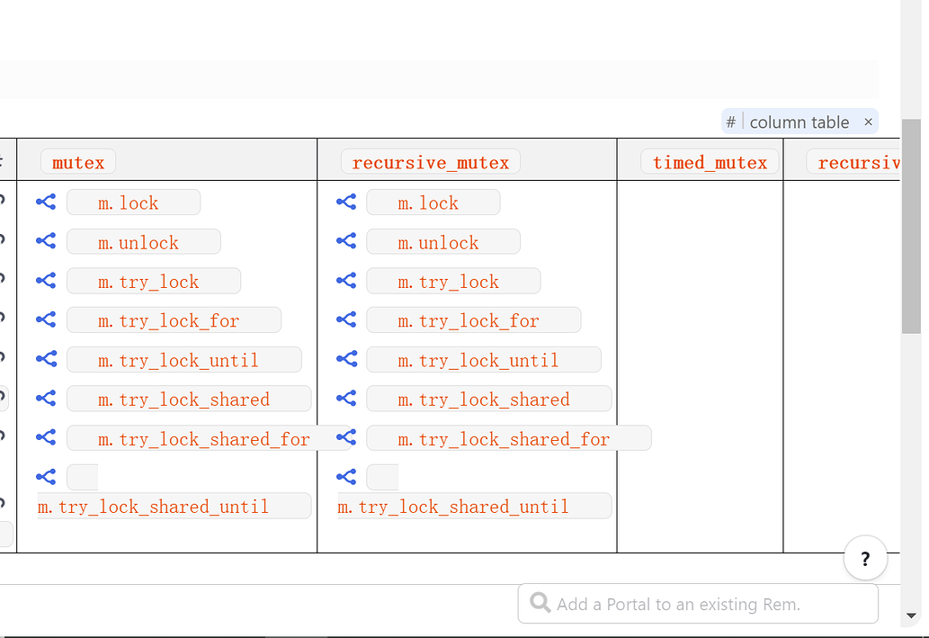 WIP Table Layout 37 by teshvk Plugins and Custom CSS RemNote